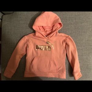 Puma kids hoodie, size 4